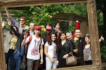 Foto mit Teilnehmern des Projekts Startklar in den Beruf
